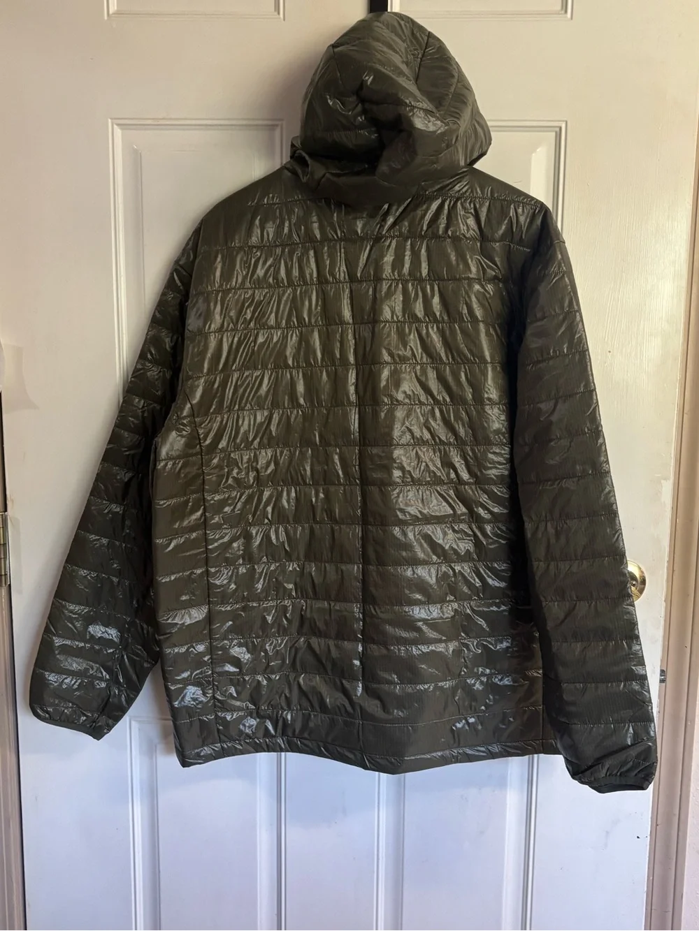 NWOT XL Huk Moss Gulf Stream Insulated, Water Repellent Hooded Jacket.  RT 120